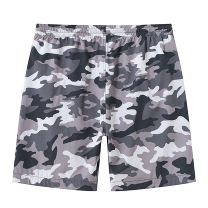 Herren-Badeshorts mit Mesh-Futter – Ideal für Strand und Sport