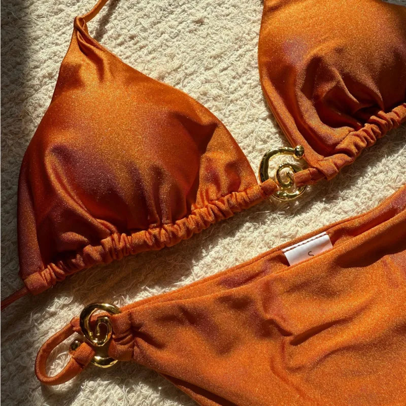 Sexy Bikini-Set für Damen mit Push-up-Effekt – ideal für Strand und Pool