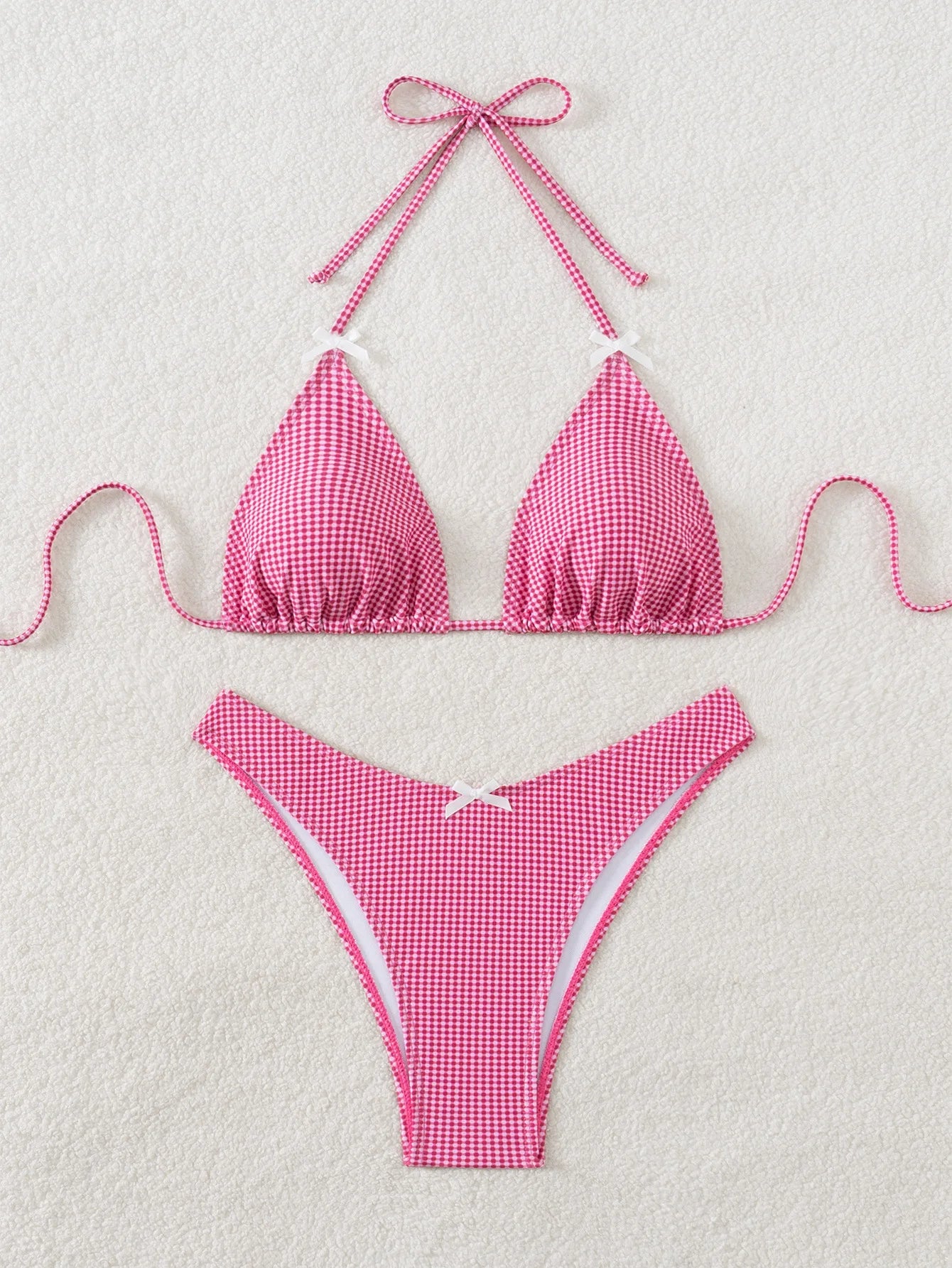 Glamouröses Push-up-Bikini-Set für Damen mit brasilianischem Schnitt – perfekt für Strand und Pool