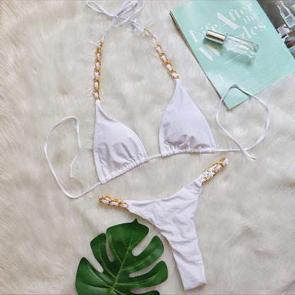 Sexy pinker Bikini-Set für Damen – ideal für Strand und Pool