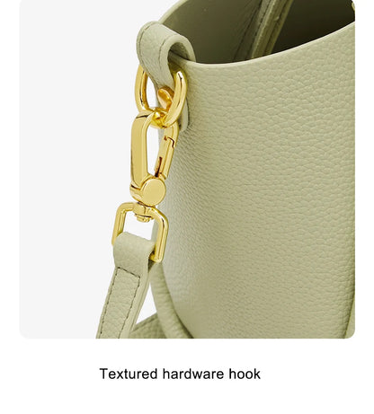 Damen Handtasche aus Split-Leder im Crossbody-Stil Luxus