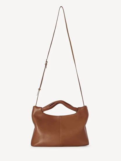 Damen-Umhängetasche Rindleder | Crossbody Abnehmbarer Gurt