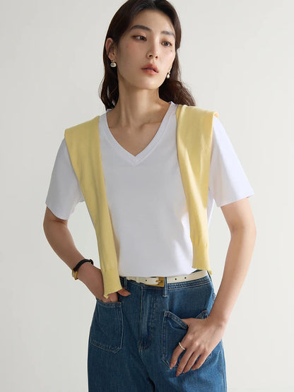 Lässiges Damen-T-Shirt in Übergröße mit Rundhalsausschnitt und kurzem Ärmel – bedrucktes, luftiges Design für den Sommer