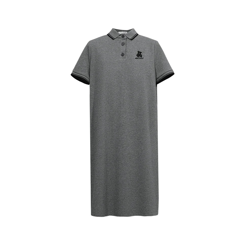 Stylisches Polokleid Für Damen Mit Farbblock Look Und Komfort