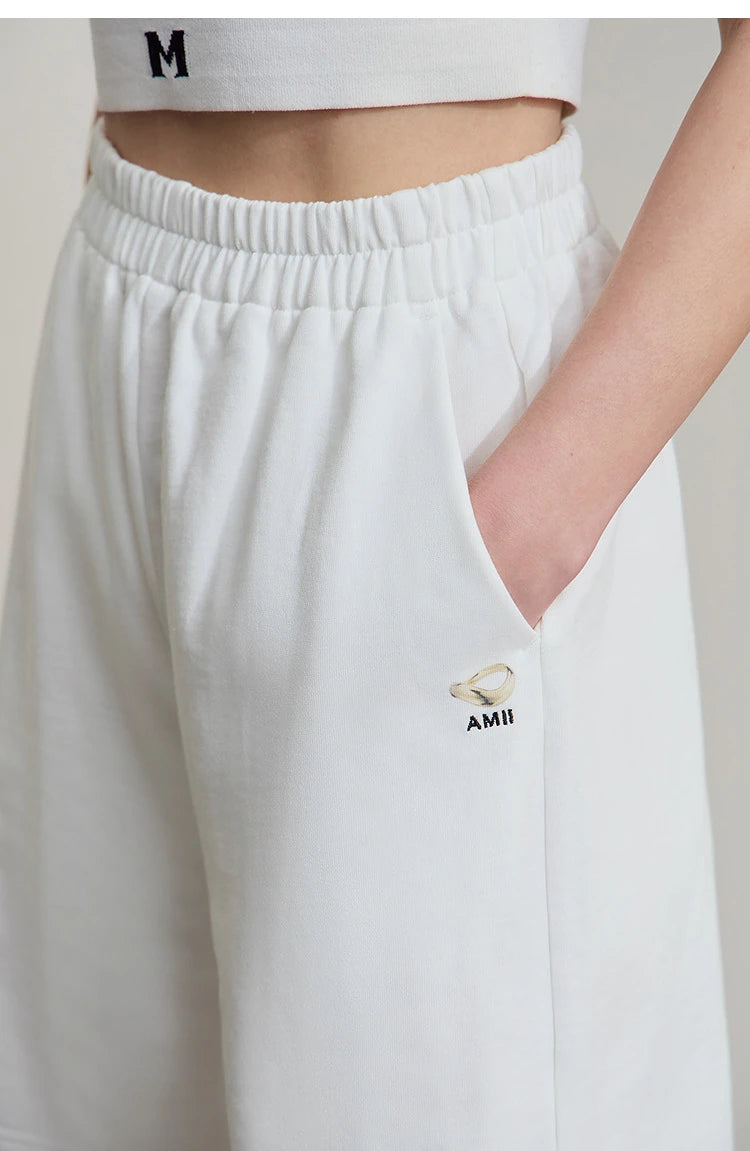 Damen Shorts aus leichtem Nylon-Baumwoll-Mix mit elastischer Taille und Taschen