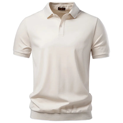 Premium Herren Poloshirt Kühl Atmungsaktiv Old Money Sommer