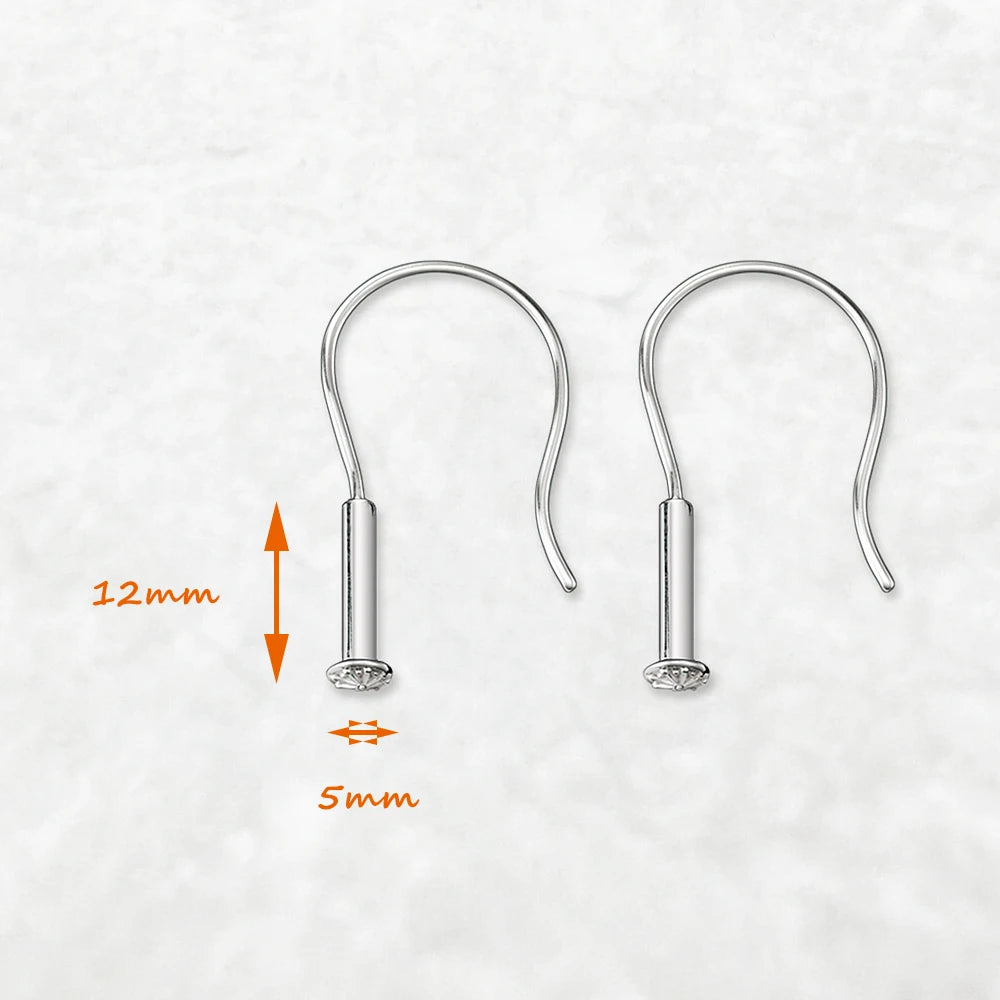 Damen-Ohrtropfen Perlen klassisch elegant 925 Sterlingsilber