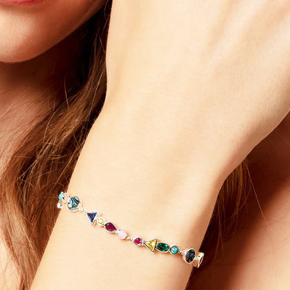 Damen-Armband Paradise Journey bunt Boho aus Sterlingsilber