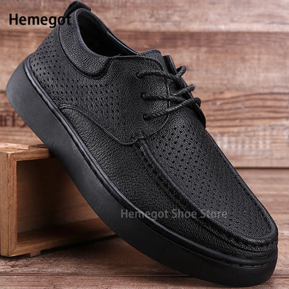 Elegante Herren-Loafer mit dicker Sohle – stilvoll & komfortabel