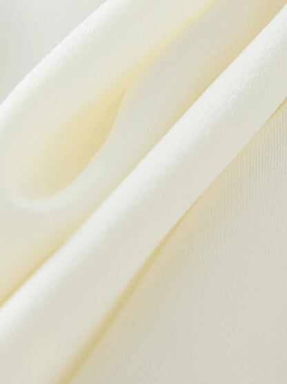 Roter Damen-Strickpullover mit V-Ausschnitt und Ballonärmeln – lässig und locker für den Winter