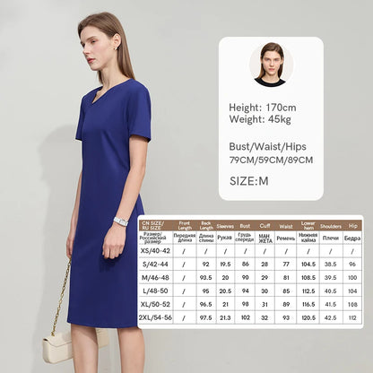 Elegant Tailliertes Strickkleid Für Damen Atmungsaktiv