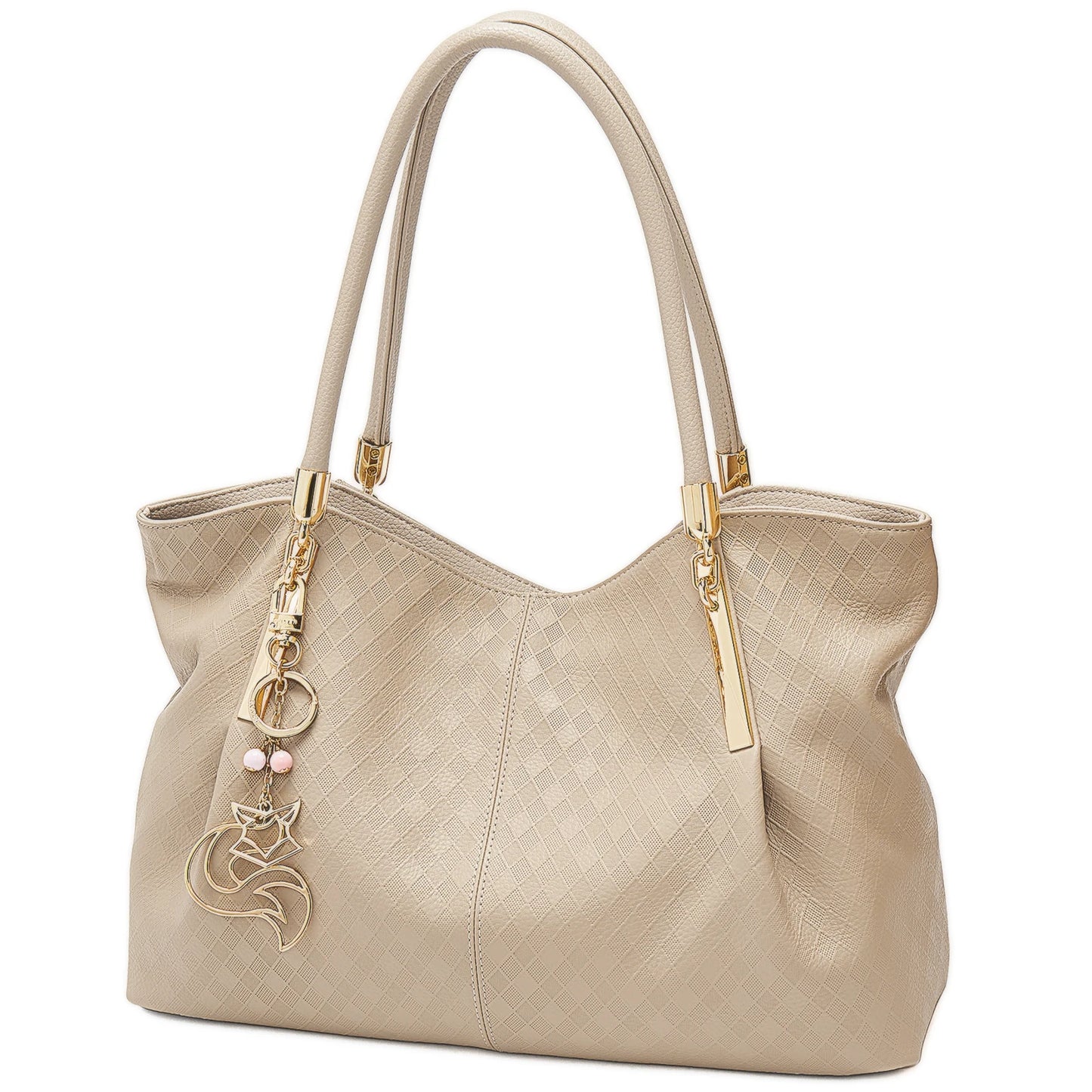 Damen Schultertasche aus Genuine Leather im eleganten Stil