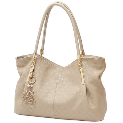 Damen Schultertasche aus Genuine Leather im eleganten Stil