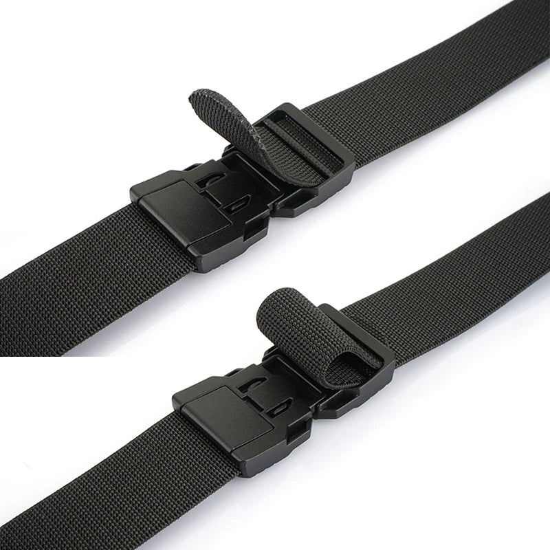 Herren-Gürtel aus Nylon mit magnetischem Verschluss, strapazierfähig und alltagstauglich