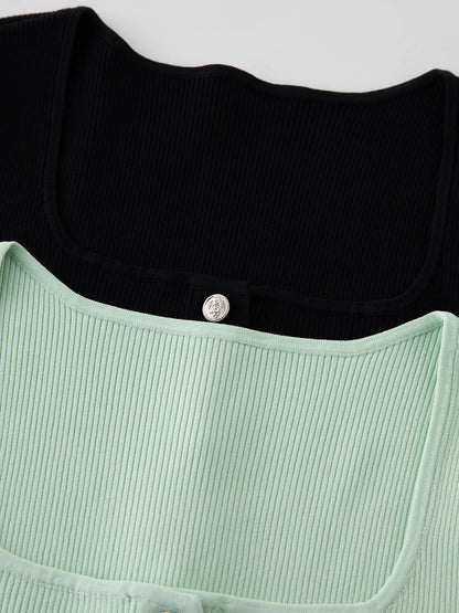 Damen-Spitzenbluse mit Samtfutter im sanften Stil – Winterliches schwarzes Spitzen-Shirt für Büro-Looks