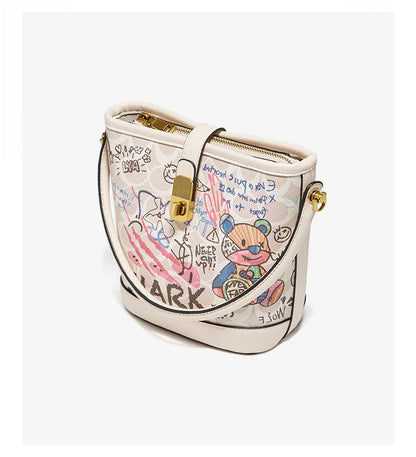 Damen-Handtasche PU-Leder mit Pailletten-Detail Vielseitig für Beruf und Freizeit Alltagstauglich