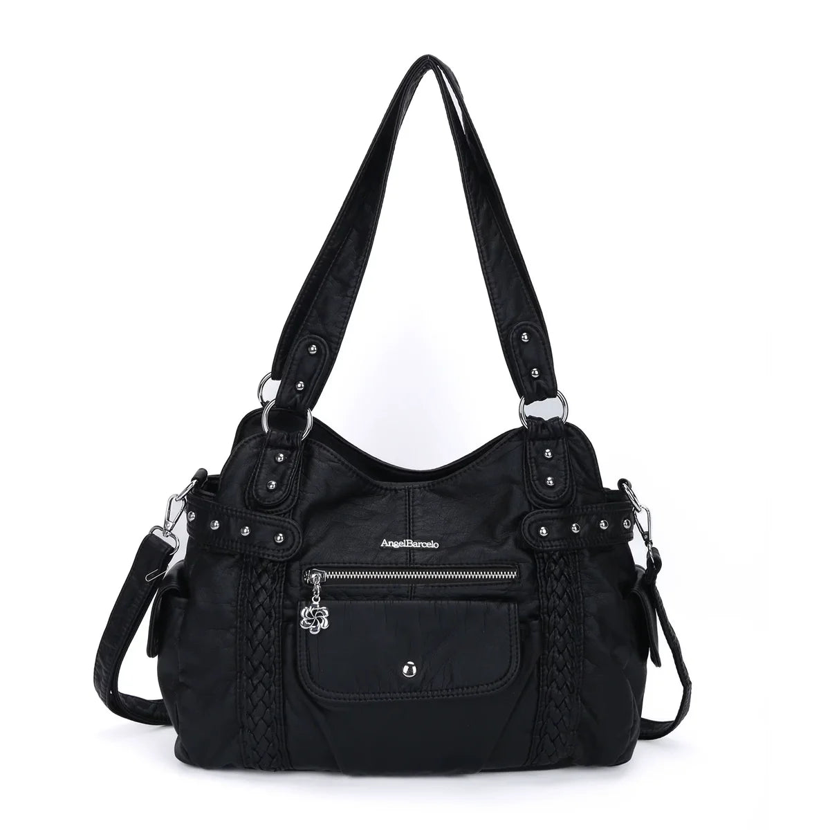 Damen-Schultertasche mit großer Kapazität, viel Stauraum und praktischen Innenfächern