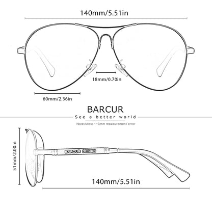 Sonnenbrille Pilot Memory-Rahmen Farbverlauf Spiegel polarisiert Unisex
