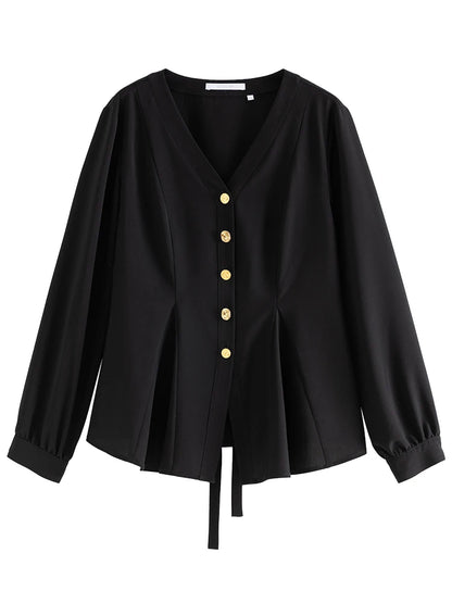 Bedrucktes Damen-Sweatshirt in lockerer Passform mit Rundhalsausschnitt – ideal für den Winter im lässigen Korea-Stil