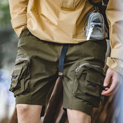 Herren Taktische Shorts für den Sommer mit vielen Taschen und verstellbarer Taille