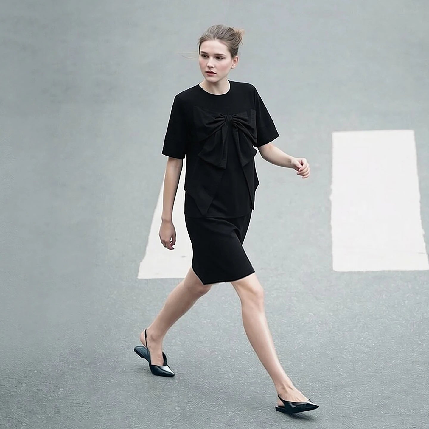 Elegantes Damen Minikleid Mit Strickstretch Für Büro Und Freizeit