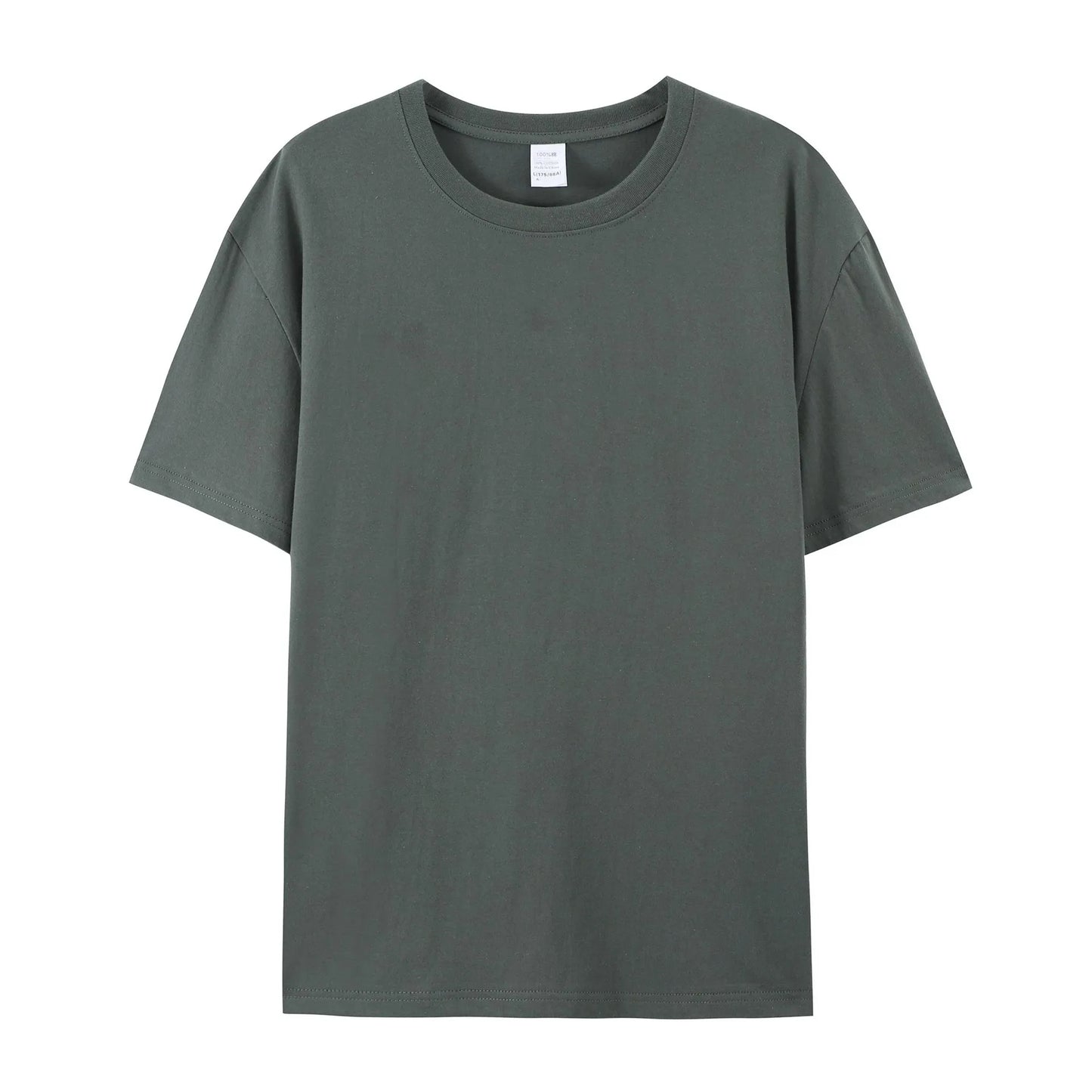 Herren Baumwolle T Shirt Leichter Oversize Schnitt Casual Sommer