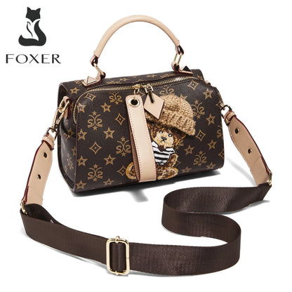 Damen-Handtasche Crossbody mit verstellbarem Tragegurt aus Kunstleder für Büro und Freizeit