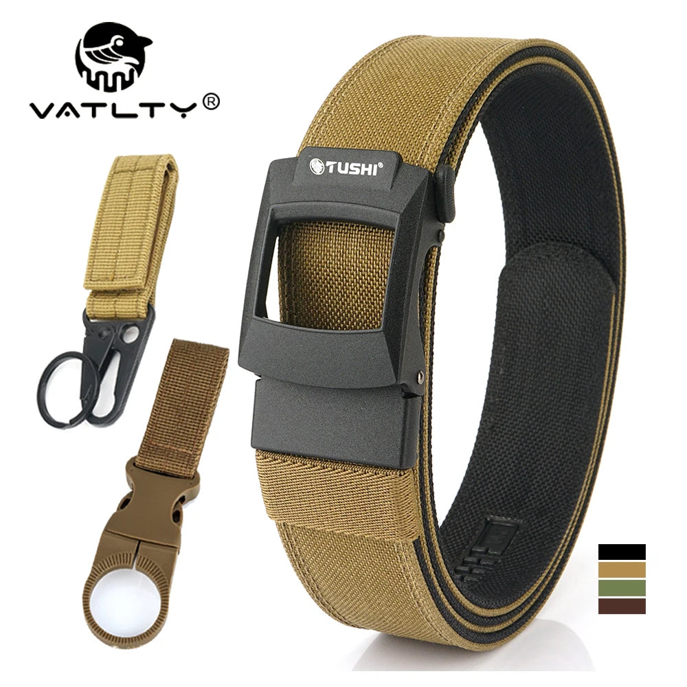 Unisex-Taktisch-Gürtel aus Nylon mit Metall-Schnellverschluss für Outdoor und Alltag