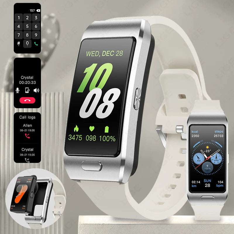 LIGE 2-in-1 TWS Bluetooth Headset Smart Watch Sport GPS Kopfhörer Smartwatch Wasserdichte Musik Kopfhörer Uhren EKG Herzfrequenz