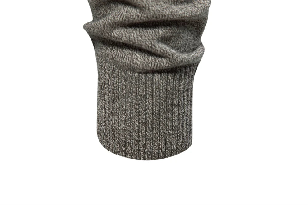 Herren Strickjacke im lässigen Stil mit Stehkragen und Knopfleiste