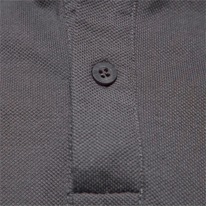 Herren Polo Shirt aus Baumwolle im gestreiften Multicolor Patchwork Design mit Kurzarm