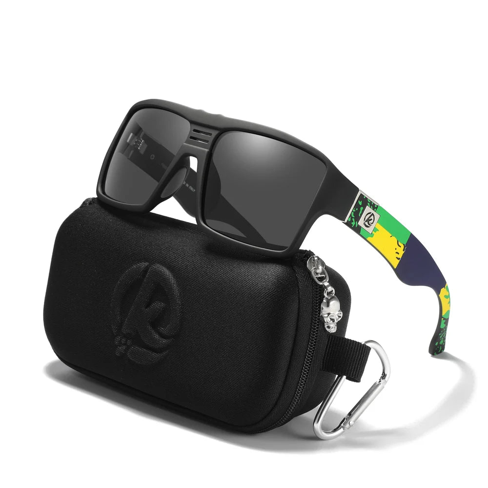 Sonnenbrille quadratisch polarisiert schlagfest antireflektierend Cat.3 Herren