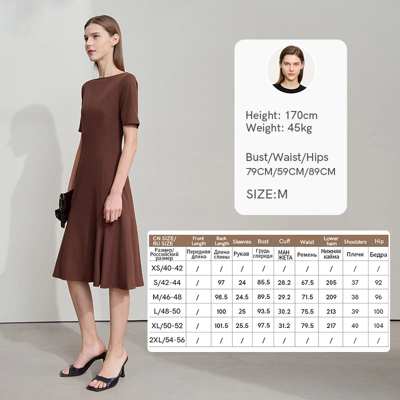 Elegantes Bürokleid Mit Taillierung Für Moderne Berufsdamen