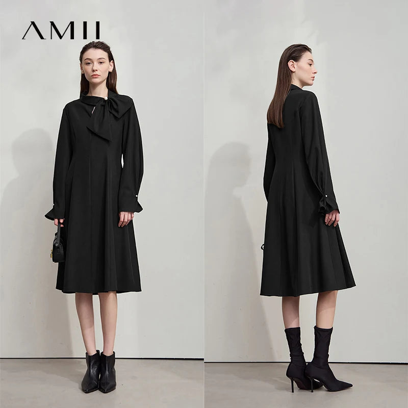 Elegantes Abendkleid Mit Schnürung Für Büro Und Gala