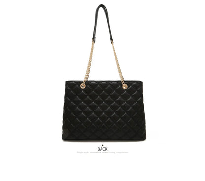 Damen Schultertasche mit gestepptem Design