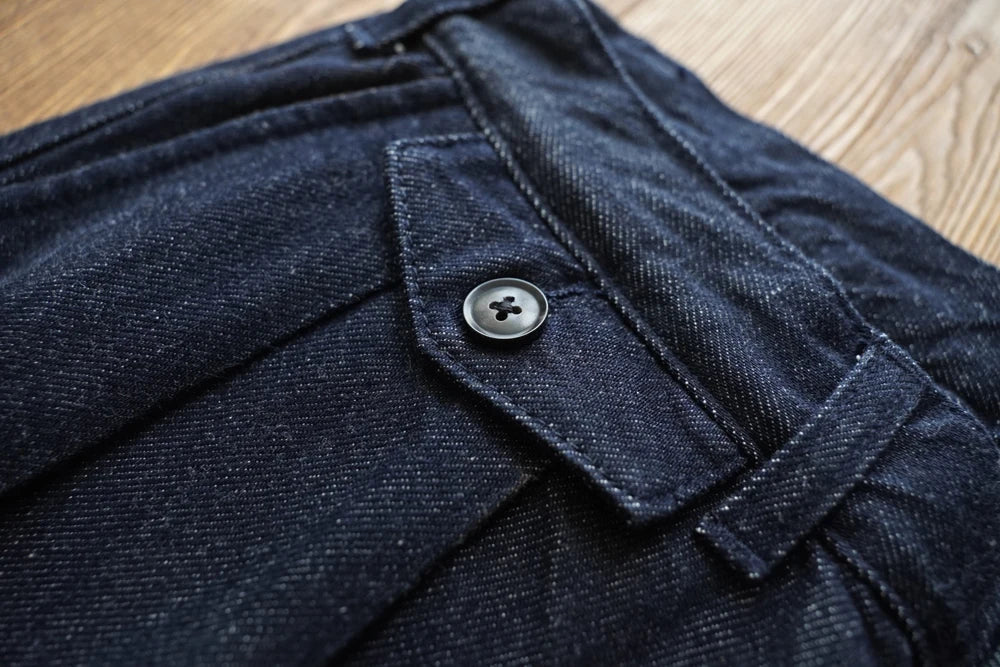Männer Jeans im Vintage-Stil mit weitem Bein für den Sommer