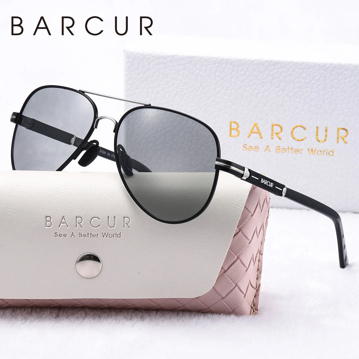 Sonnenbrille oval Party-Stil UV400 Farbkontrast polarisiert Unisex