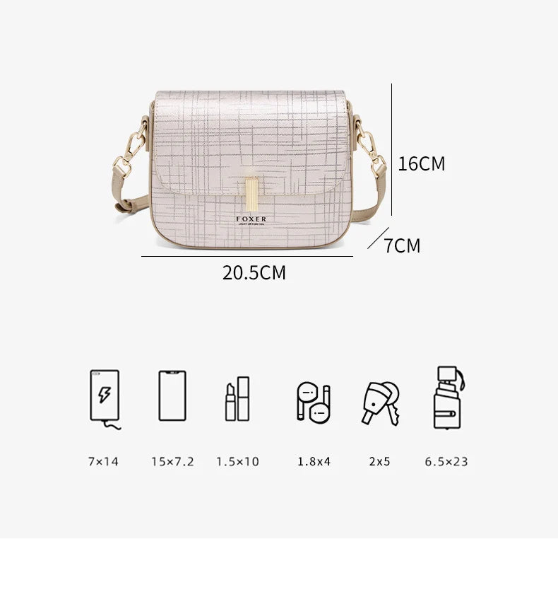 Damen-Schultertasche aus Spaltleder im Mode-Luxus-Designs für Alltag und Freizeit