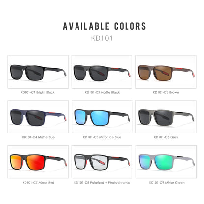 Sonnenbrille photochrom polarisiert UV400 Tag und Nacht Fahren Unisex