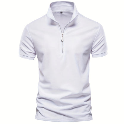 Premium Herren Polo Shirt Feuchteregulierend Mit Giraffenstickerei