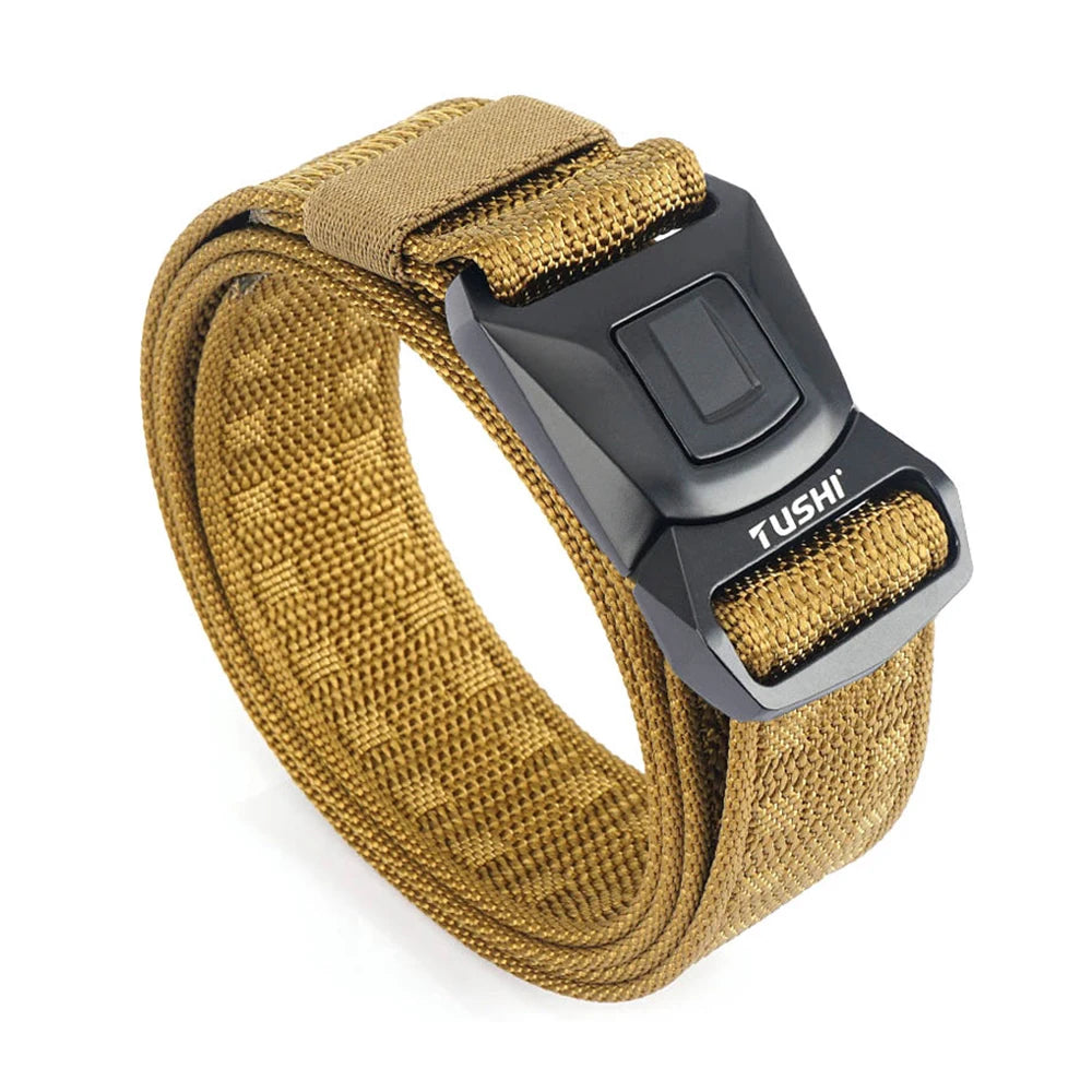 VATLY Army Tactical Gürtel Herren 1200D Nylon Anti-Rost Schnalle Outdoor