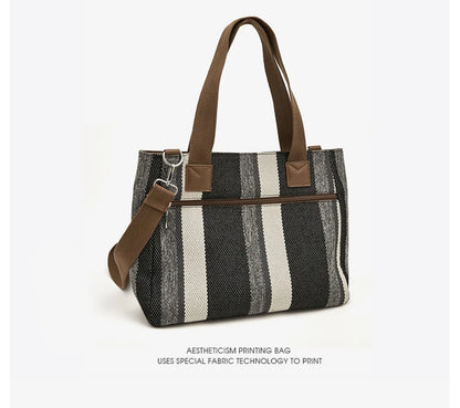Damen Shoulder Bag aus Fabric Casual Large Capacity Tote Bag