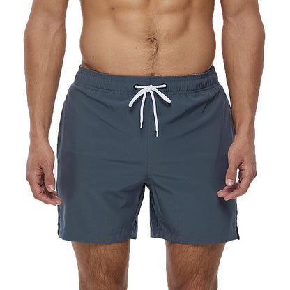 Kurze Herren-Badehose mit atmungsaktivem, verstellbarem Bund – ideal für den Strand
