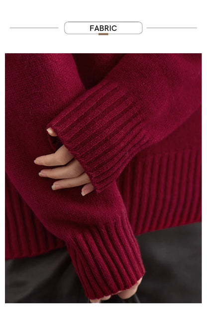 Damen-Rollkragenpullover 100 % Wolle nahtlos antibakteriell Winter