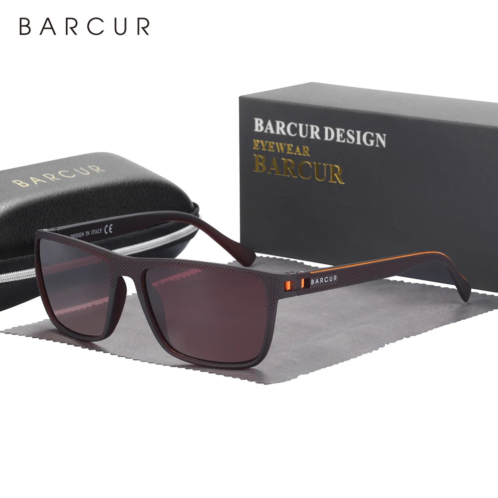 Sonnenbrille TR90 Sport polarisiert leicht UV400 Herren Damen D