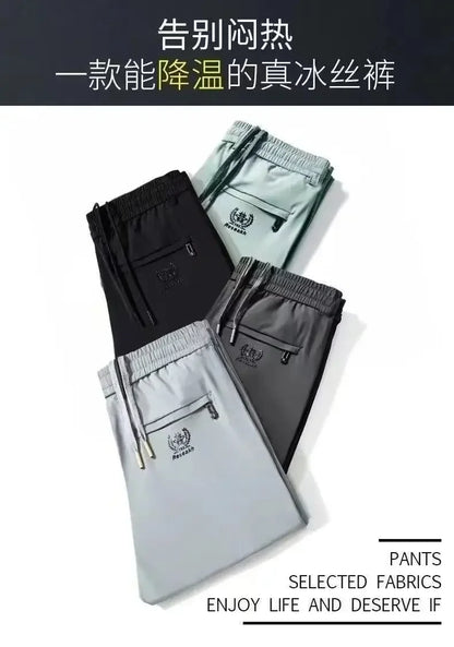 Herren-Sporthose mit Handtuchhalterung – ideal für Fitness, Laufen und Training