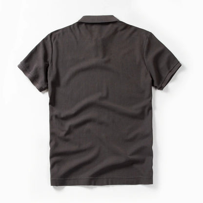 Sommer Herren Polos hirts Baumwoll hemden Kurzarm Brief bestickt Emblem einfaches Hemd für männliche Größe M-3XL bp13202