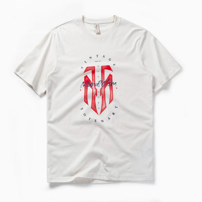Herren T-Shirt mit Druck im Casual-Stil aus 100 Prozent Baumwolle