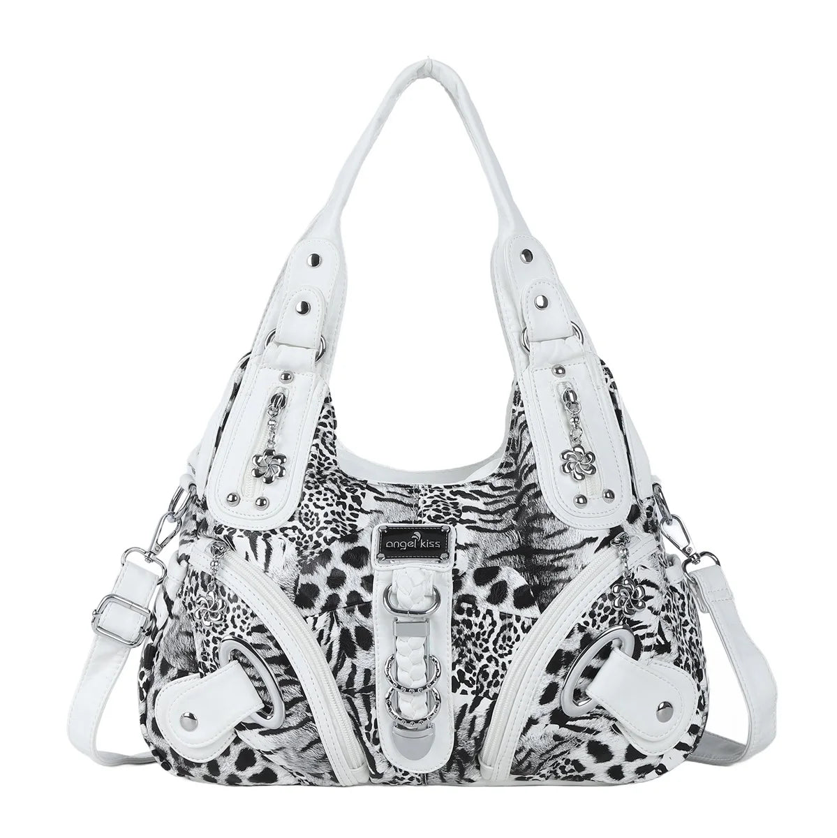 Damen-Denim-Schultertasche Vintage Großes Fassungsvermögen Mit Top-Handle Alltagstauglich