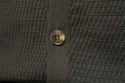 Herren Strickjacke aus Baumwolle im hochwertigen Design für die Wintermode